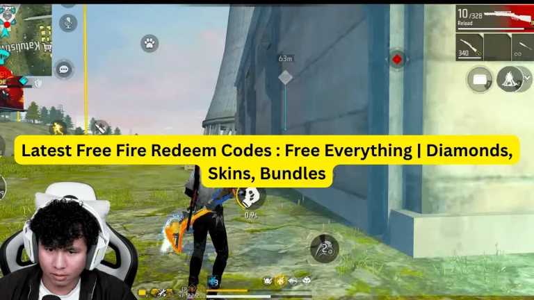 Latest Free Fire Redeem Codes Free Everything Diamonds, Skins, Bundles